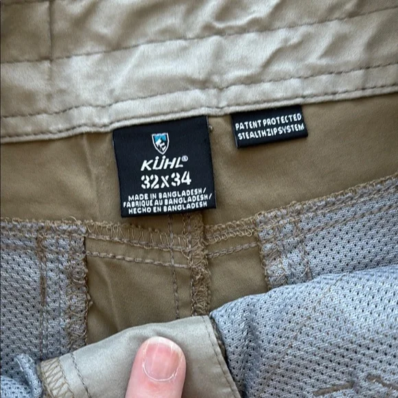 KUHL Men's Tan Cargo Pants 32x34 - Picture 2 of 6